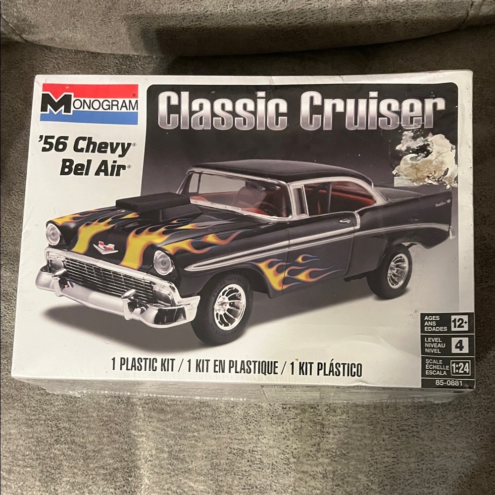 NIB Monogram '56 Chevy Bel Air Classic Cruiser Model Kit